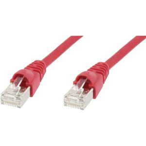 Telegärtner 100008264 RJ45 Netwerkkabel, patchkabel CAT 6A S/FTP 2.00 m Rood Vlambestendig, Snagless, Vlambestendig, Halogeenvrij, UL gecertificeerd 1 stuk(s)