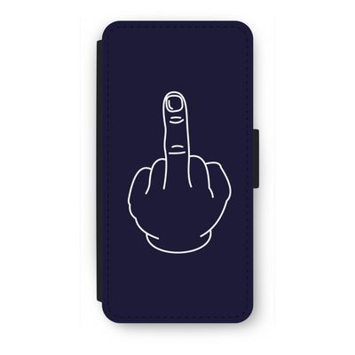 F**k U: iPhone SE 2020 Flip Hoesje