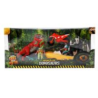 World Of Dinosaurs speelset boot en motor met dino&apos;s
