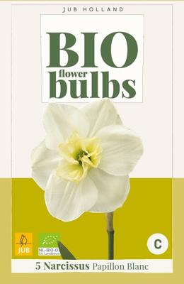 Bio narcis papillon blanc 5bollen