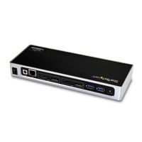 StarTech.com DK30A2DH USB 3.0 (3.1 Gen 1) Type-C Zwart, Zilver notebook dock & poortreplicator - thumbnail