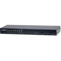 Aten 1-Lokale/externe gedeelde toegang, 8-poorts Cat 5 KVM over IP-switch met poort serieschakeling - thumbnail