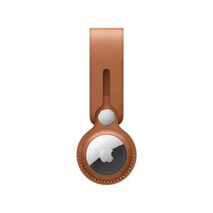 Apple AirTag hanger zadelbruin