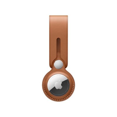 Apple AirTag hanger zadelbruin