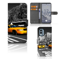 Nokia X30 Flip Cover New York Taxi