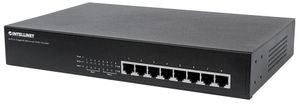 Intellinet 8-Port PoE+ Desktop Gigabit Switch Gigabit Ethernet (10/100/1000) Power over Ethernet (PoE) Zwart