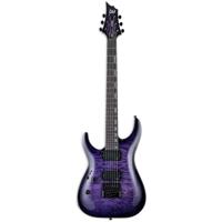 ESP LTD Deluxe H-1000 QM EverTune LH See Thru Purple Sunburst linkshandige elektrische gitaar