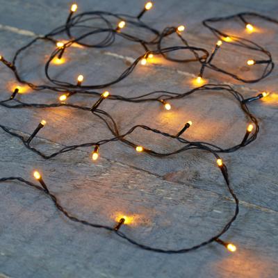 Kerstverlichting premium - 80 led lampjes - warm wit - 800 cm - lichtsnoer