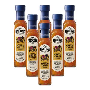 Encona - Indian Mango Chilli Sauce - 6x 142ml