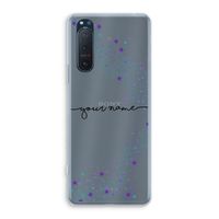 Sterren: Sony Xperia 5 II Transparant Hoesje
