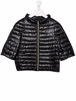 Herno Kids doudoune à fermeture zippée - Bleu