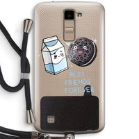 Best Friend Forever: LG K10 (2016) Transparant Hoesje met koord