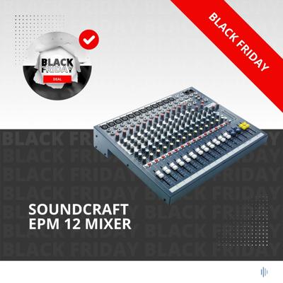 Soundcraft EPM 12 analoge mixer