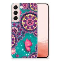 Samsung Galaxy S22 | Hoesje maken | Cirkels en Vlinders Samsung Galaxy S22 | Hoesje maken | Cirkels en Vlinders