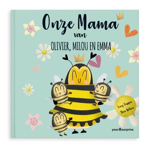 Boek met naam en foto - Onze Mama - Softcover