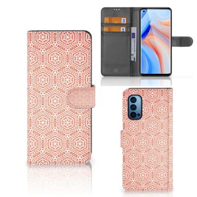 OPPO Reno 4 Pro 5G | Telefoon Hoesje | Pattern Orange
