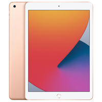 Refurbished iPad 2020 32 GB 4G Goud Gebruikt