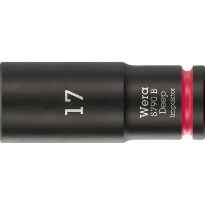 Wera 8790 B Impaktor Deep 05005558001 Dop (zeskant) Dopsleutelinzetstuk 17 mm Wera 8790 B Impaktor Deep 05005558001 Dop (zeskant) Dopsleutelinzetstuk 17 mm