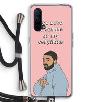 Hotline bling: OnePlus Nord CE 5G Transparant Hoesje met koord