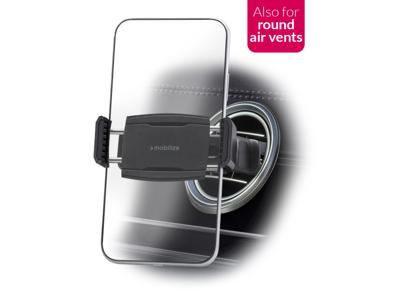Mobilize Mobilize Universal Car Holder for Round Air Vent Black