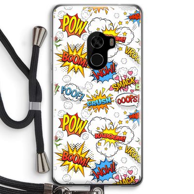 Pow Smack: Xiaomi Mi Mix 2 Transparant Hoesje met koord