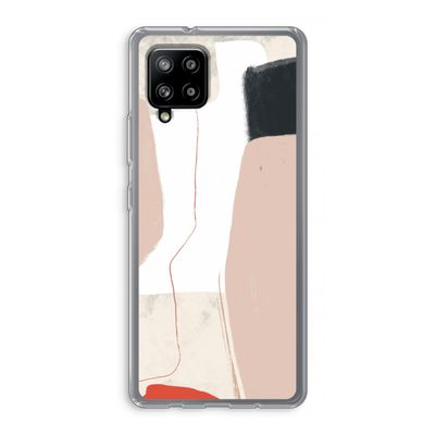 Lava: Samsung Galaxy A42 5G Transparant Hoesje