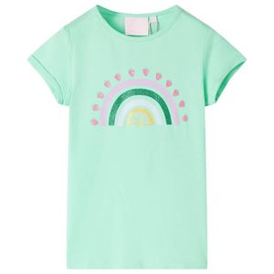 Kindershirt 92 felgroen