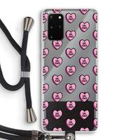 GIRL POWER: Samsung Galaxy S20 Plus Transparant Hoesje met koord