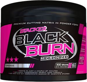 Stacker2 Black Burn Micronized Orange (300 g)
