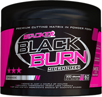 Stacker2 Black Burn Micronized Orange (300 g)