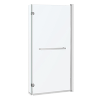 Kerra Crystal 21 badwand 150x82cm chroom - thumbnail