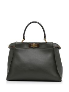 Fendi Pre-Owned sac à main Peekaboo médium (2000-2010) - Noir