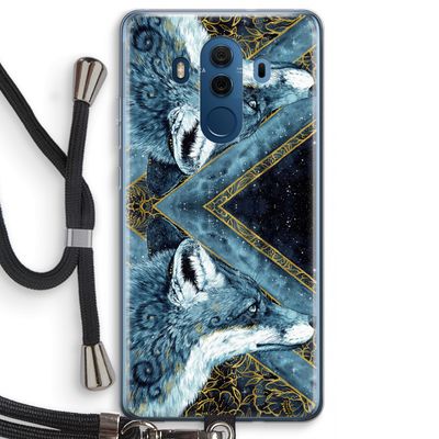 Golden Fox: Huawei Mate 10 Pro Transparant Hoesje met koord