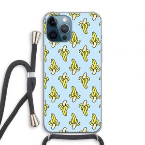 Bananas: iPhone 12 Pro Transparant Hoesje met koord