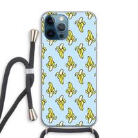 Bananas: iPhone 12 Pro Transparant Hoesje met koord