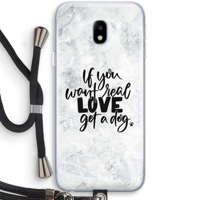Partner in crime: Samsung Galaxy J3 (2017) Transparant Hoesje met koord