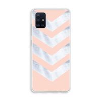 Marmeren pijlen: Galaxy A51 4G Transparant Hoesje