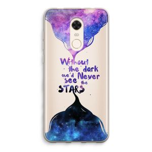 Stars quote: Xiaomi Redmi 5 Transparant Hoesje