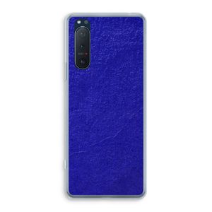 Majorelle Blue: Sony Xperia 5 II Transparant Hoesje