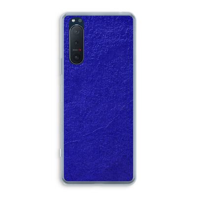 Majorelle Blue: Sony Xperia 5 II Transparant Hoesje