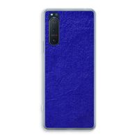 Majorelle Blue: Sony Xperia 5 II Transparant Hoesje