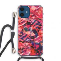 California: iPhone 12 mini Transparant Hoesje met koord California: iPhone 12 mini Transparant Hoesje met koord