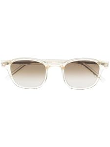 Saint Laurent Eyewear tortoiseshell round-frame sunglasses - Jaune