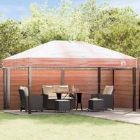 VidaXL Gazebo dekking vervanging doorzichtig 400 x 300 x 32 cm pvc