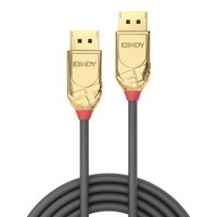 Lindy 36296 10m DisplayPort DisplayPort Grijs DisplayPort kabel - thumbnail