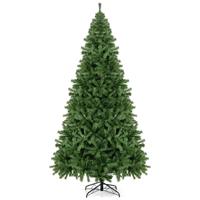 270 cm Kunstkerstboom met Klapsysteem & 2132 Piek PVC Naalden Kerstboom