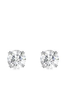 Pragnell puces d'oreilles Windsor en or blanc 18ct à diamant - Argent