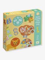 Wilde dieren - 5 DJECO spellen geel