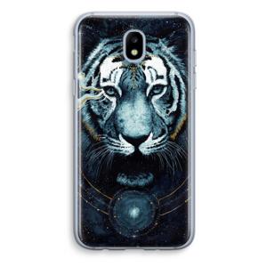 Darkness Tiger: Samsung Galaxy J5 (2017) Transparant Hoesje