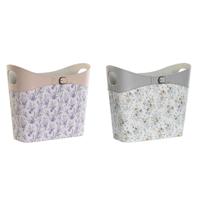 Tijdschriftenrek DKD Home Decor Wit Grijs Lila Licht Roze Polyurethaan 39 x 21 x 34 cm (2 Stuks)